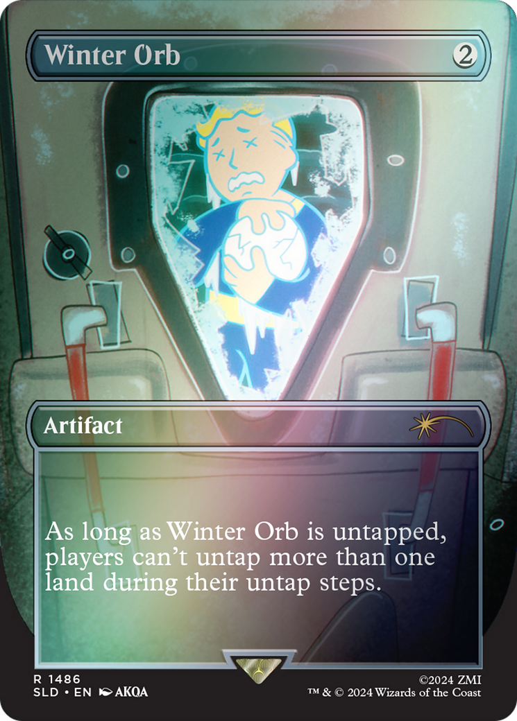 Winter Orb (Rainbow Foil) (SLD-1486)  Foil - Secret Lair Drop (Borderless)