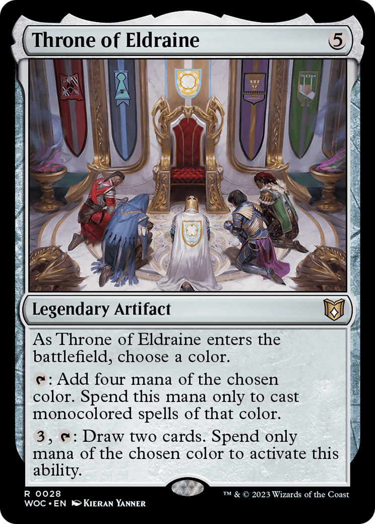 Throne of Eldraine (WOC-028)  - Wilds of Eldraine Commander