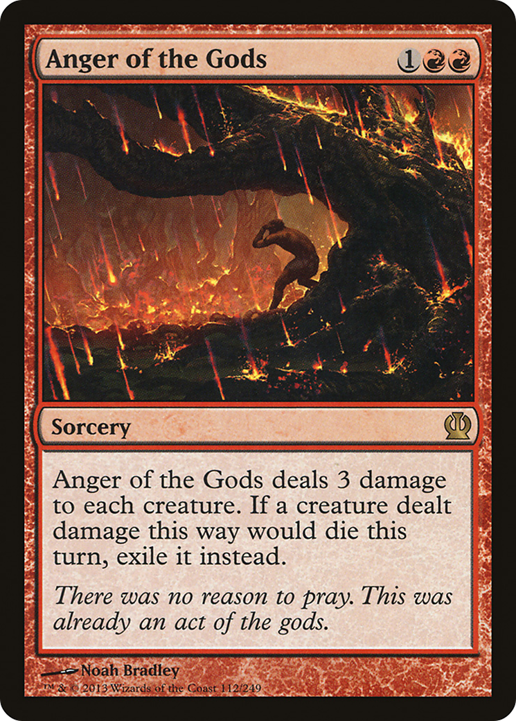 Anger of the Gods (THS-112)  - Theros