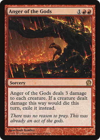 Anger of the Gods (THS-112)  - Theros
