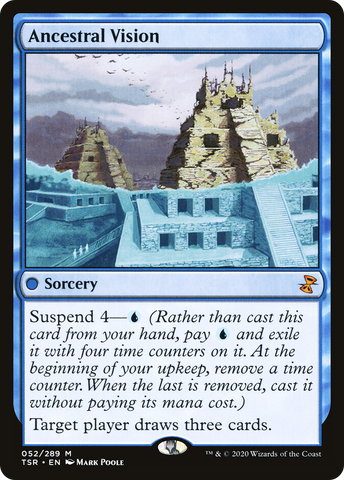 Ancestral Vision (TSR-052)  Foil - Time Spiral Remastered