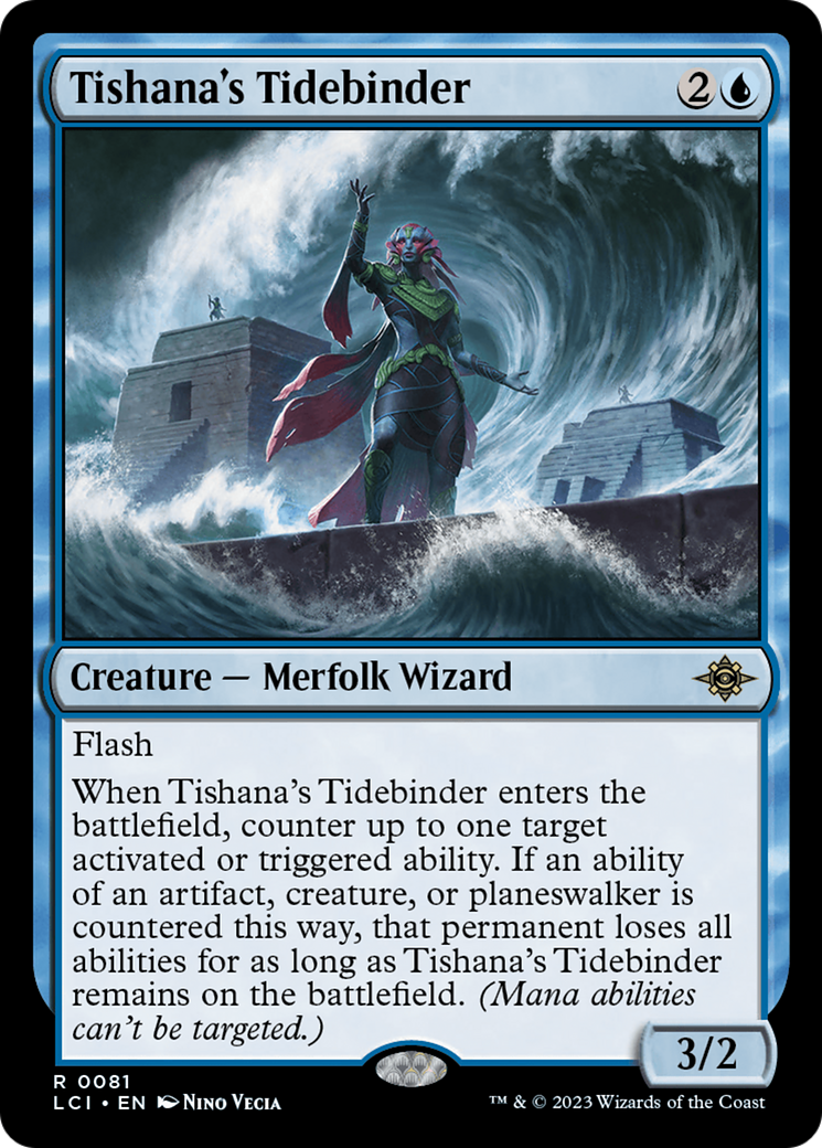 Tishana's Tidebinder (LCI-081)  Foil - The Lost Caverns of Ixalan