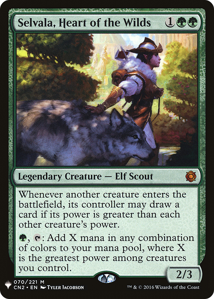 Selvala, Heart of the Wilds (LIST-070)  - The List