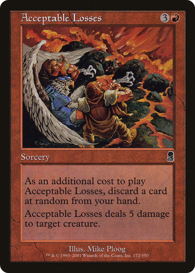 Acceptable Losses (ODY-172)  - Odyssey