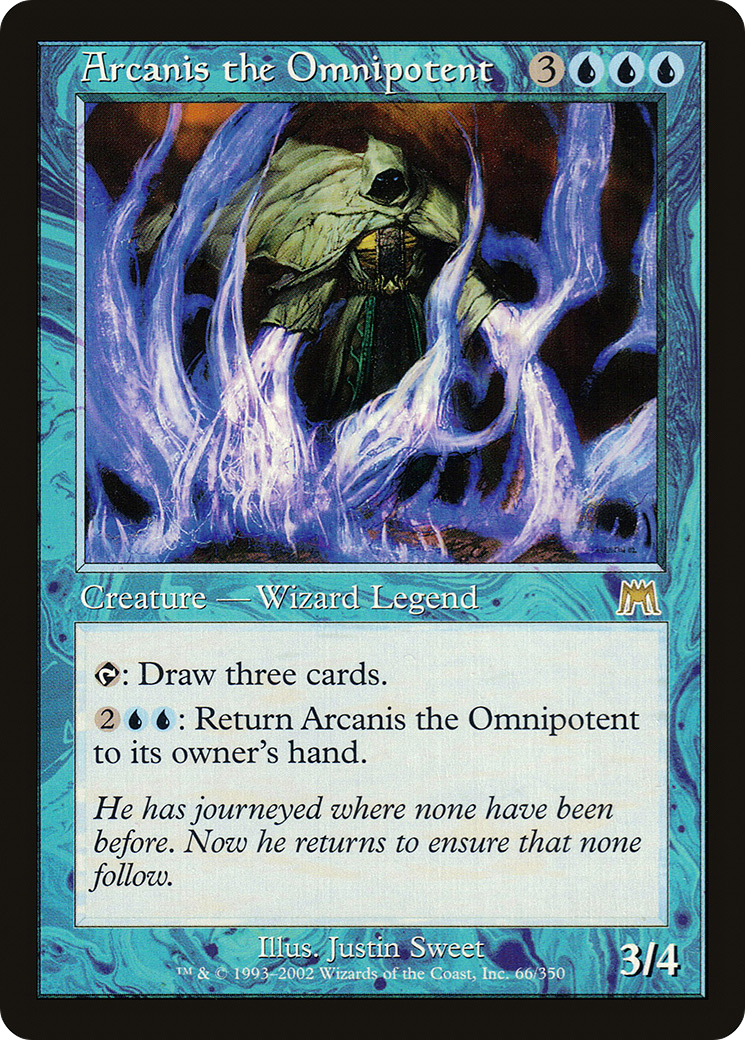 Arcanis the Omnipotent (ONS-066)  Foil - Onslaught
