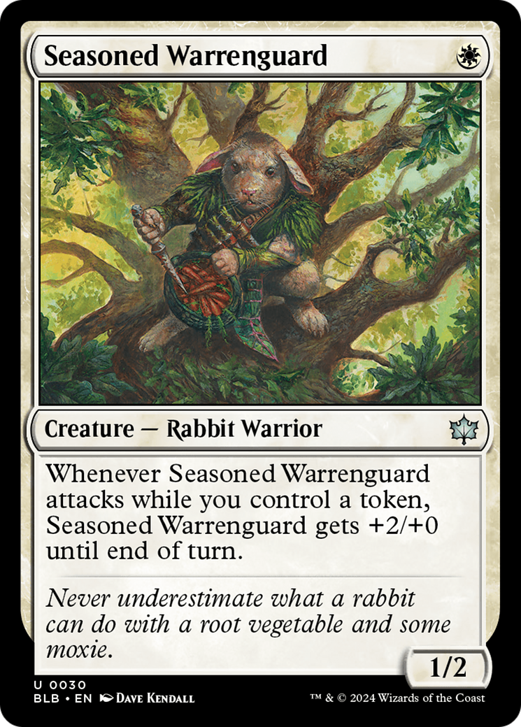 Seasoned Warrenguard (BLB-030)  - Bloomburrow