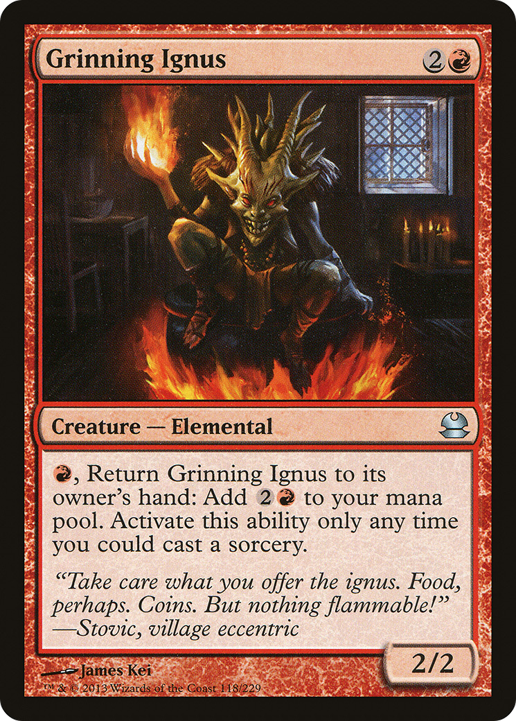 Grinning Ignus (MMA-118)  - Modern Masters