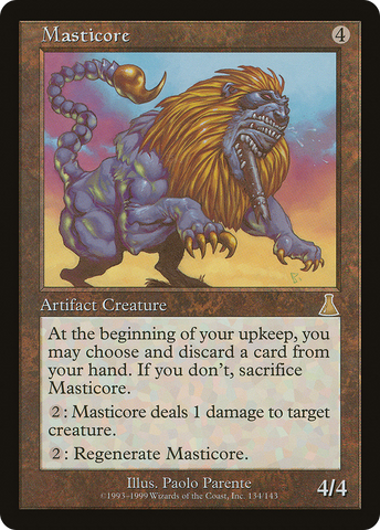 Masticore (UDS-134)  - Urza's Destiny