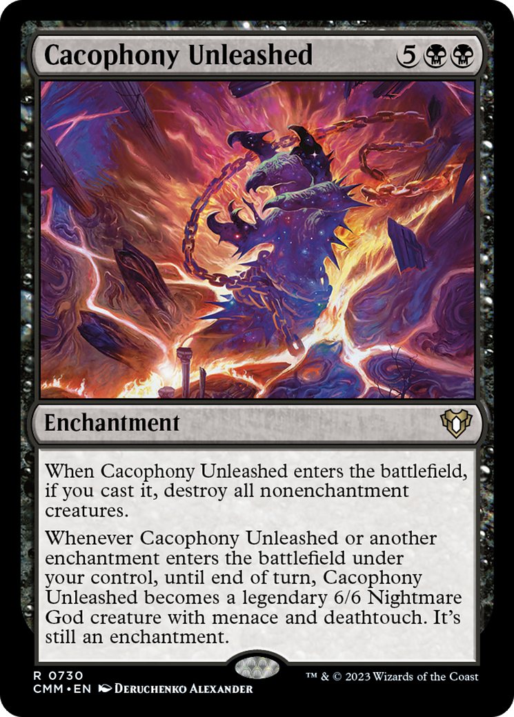 Cacophony Unleashed (CMM-730)  - Commander Masters