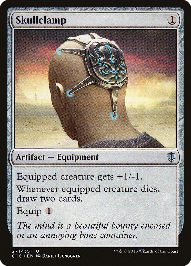 Skullclamp (C16-271)  - Commander 2016