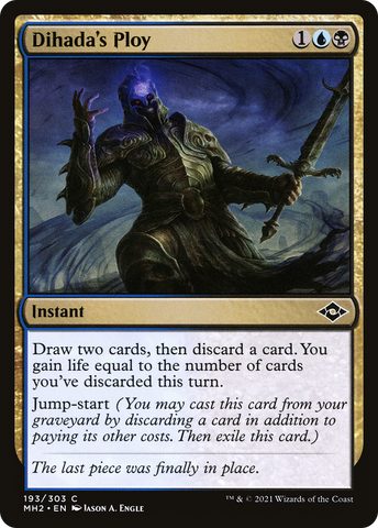 Dihada's Ploy (MH2-193)  Foil - Modern Horizons 2