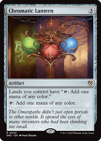 Chromatic Lantern (DRC-053)  - Commander: Aetherdrift