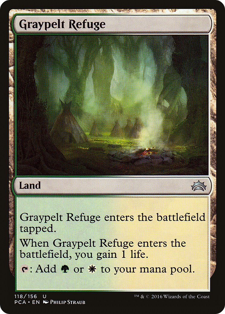 Graypelt Refuge (PCA-118)  - Planechase Anthology