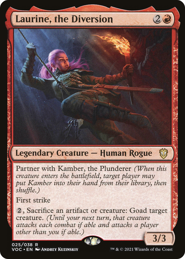 Laurine, the Diversion (VOC-025)  - Crimson Vow Commander