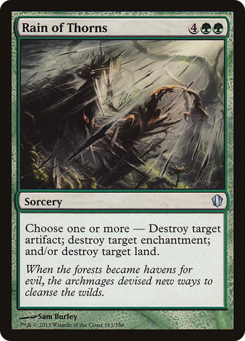 Rain of Thorns (C13-163)  - Commander 2013