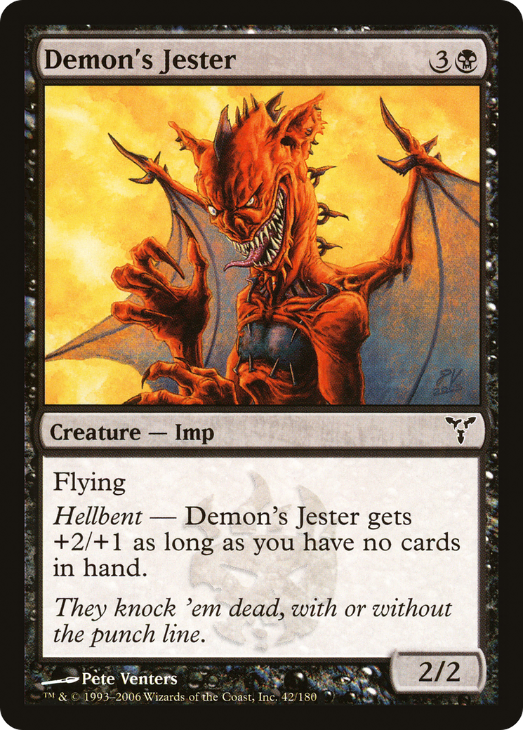 Demon's Jester (DIS-042)  Foil - Dissension