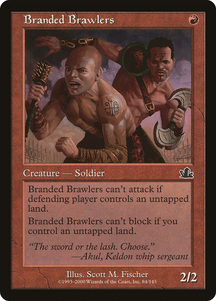 Branded Brawlers (PCY-084)  Foil - Prophecy