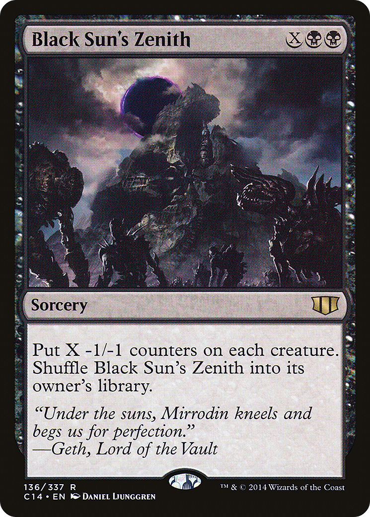 Black Sun's Zenith (C14-136)  - Commander 2014