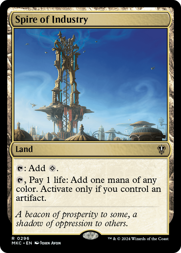 Spire of Industry (MKC-296)  - Murders at Karlov Manor Commander