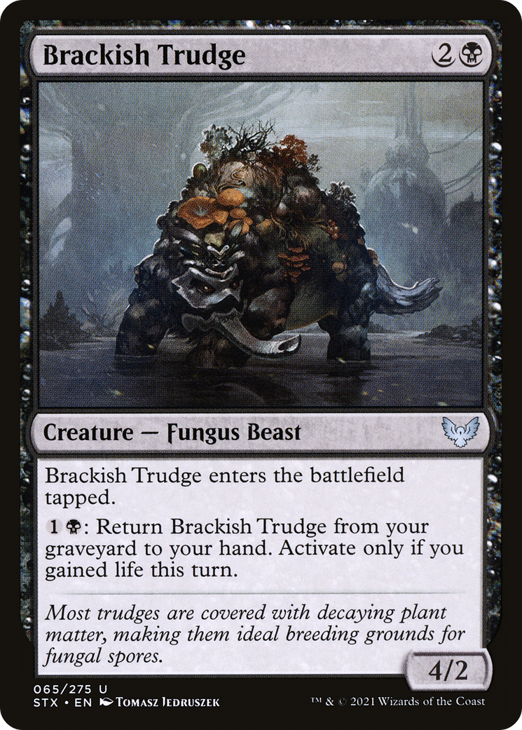 Brackish Trudge (STX-065)  Foil - Strixhaven: School of Mages