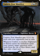 Umbris, Fear Manifest (Extended Art) (VOC-076)  - Crimson Vow Commander: (Extended Art)