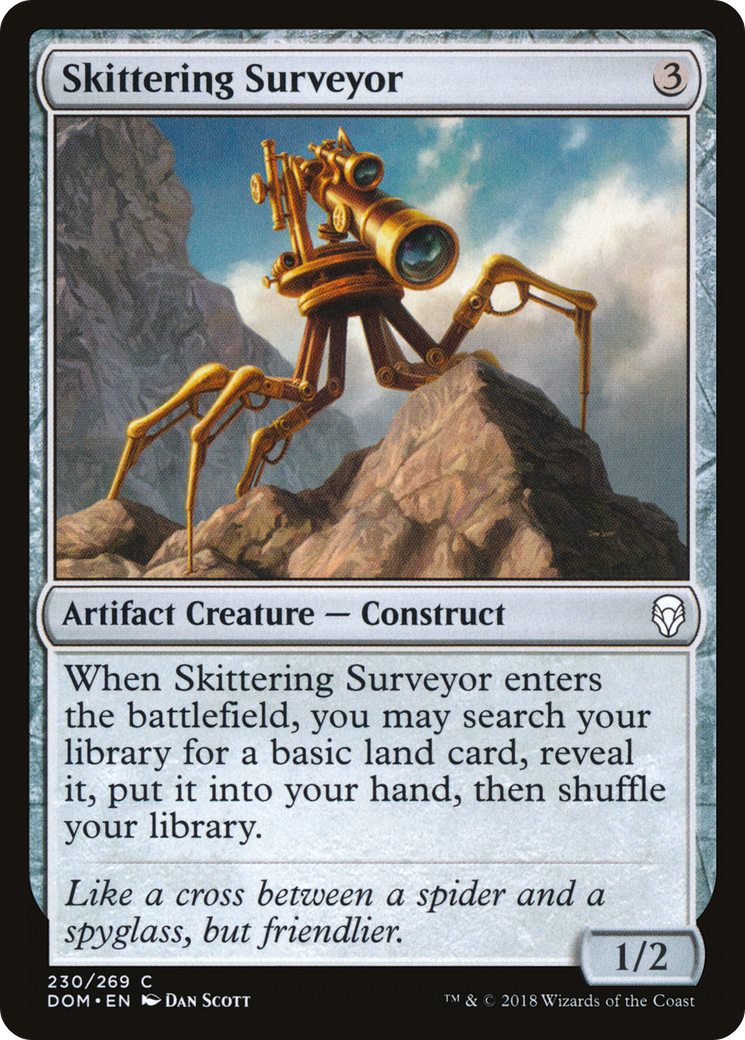 Skittering Surveyor (DOM-230)  Foil - Dominaria