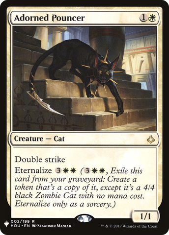 Adorned Pouncer (LIST-002)  - The List