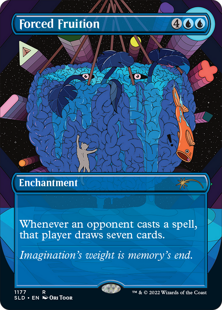 Forced Fruition (SLD-1177)  - Secret Lair Drop (Borderless)