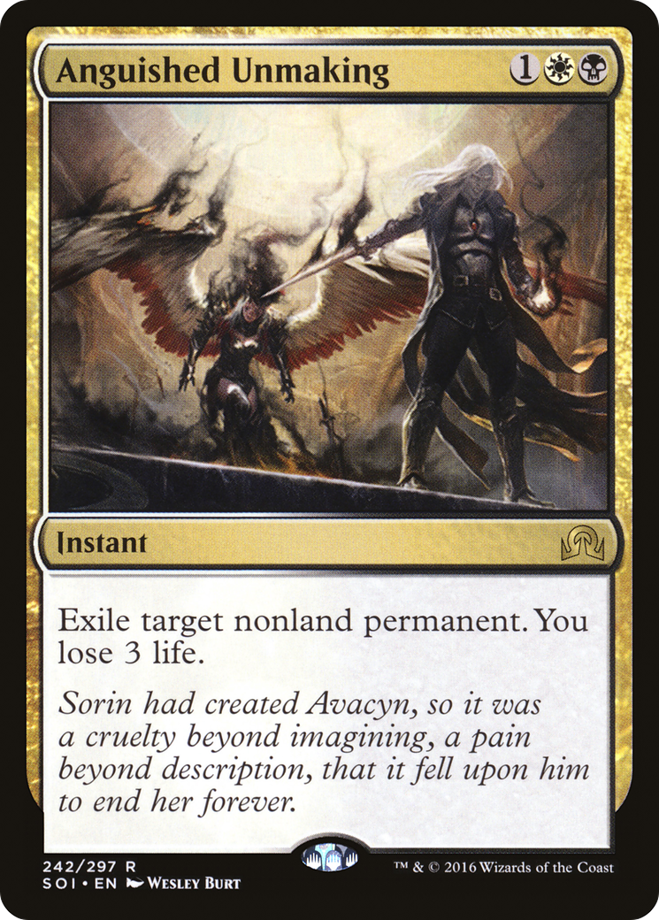 Anguished Unmaking (SOI-242)  Foil - Shadows over Innistrad