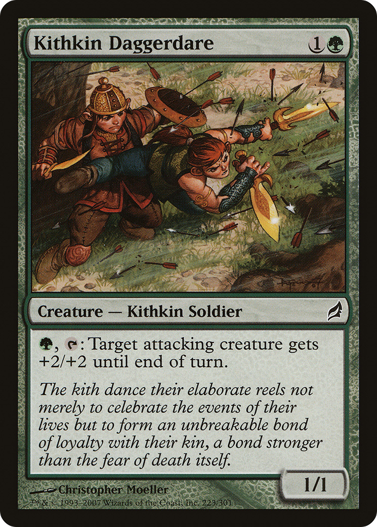 Kithkin Daggerdare (LRW-223) - Lorwyn Foil