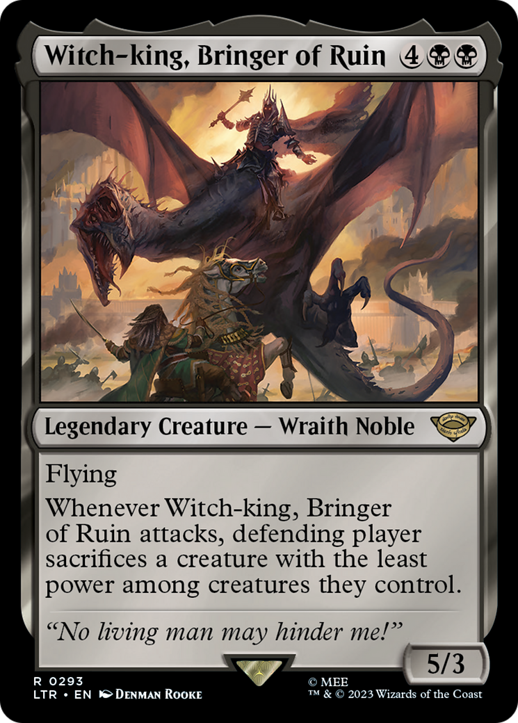 Witch-king, Bringer of Ruin (LTR-293)  - The Lord of the Rings: Tales of Middle-earth