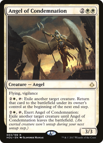 Angel of Condemnation (HOU-003)  Foil - Hour of Devastation