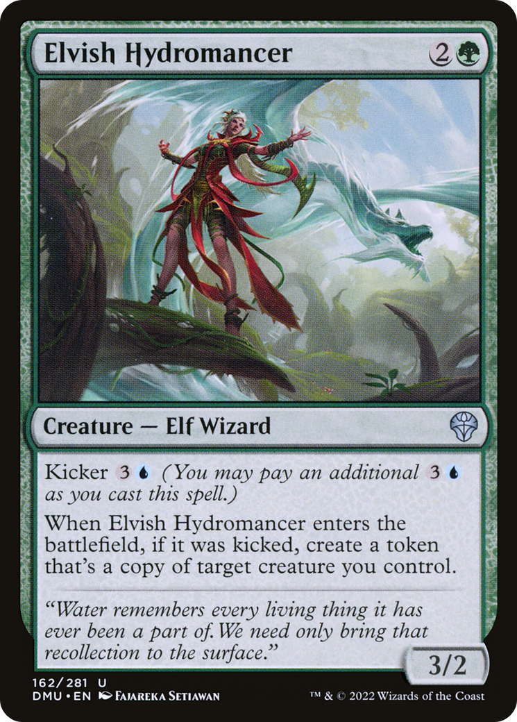 Elvish Hydromancer (DMU-162)  - Dominaria United