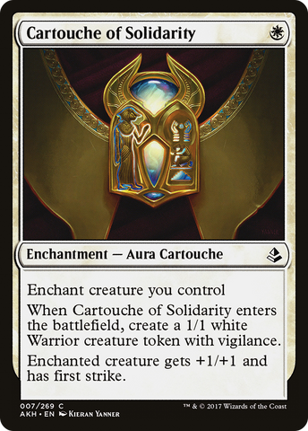 Cartouche of Solidarity (AKH-007)  Foil - Amonkhet