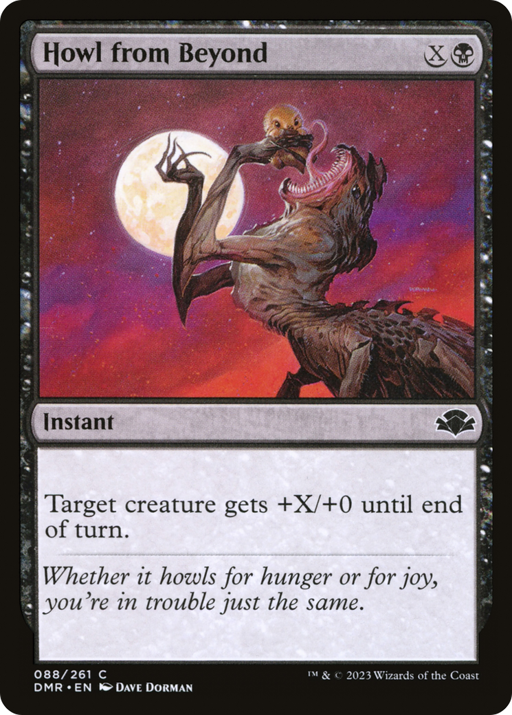 Howl from Beyond (DMR-088)  Foil - Dominaria Remastered