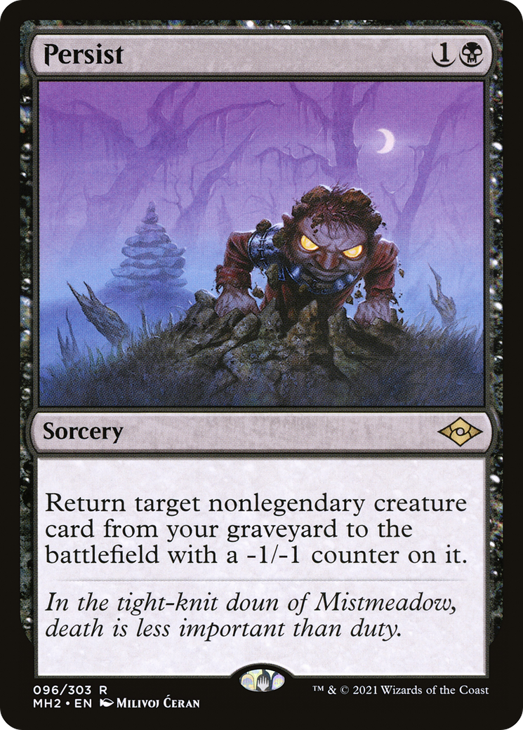 Persist (MH2-096)  Foil - Modern Horizons 2