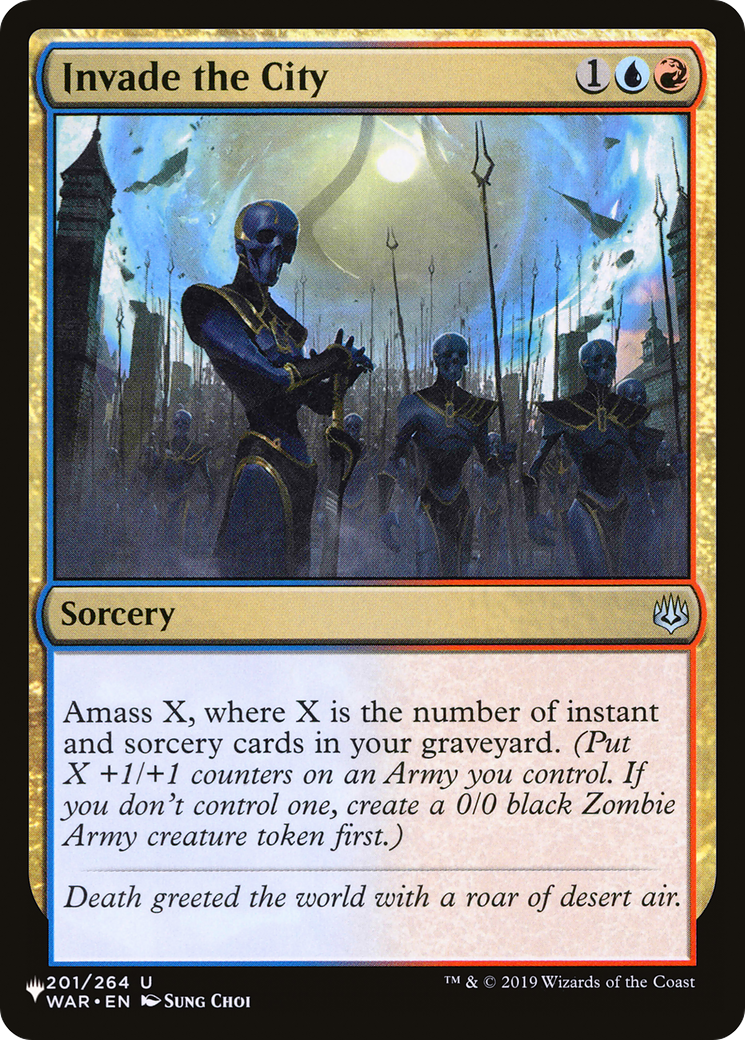 Invade the City (LIST-201/264)  - The List