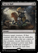 Saw in Half (BLC-113)  - Bloomburrow Commander