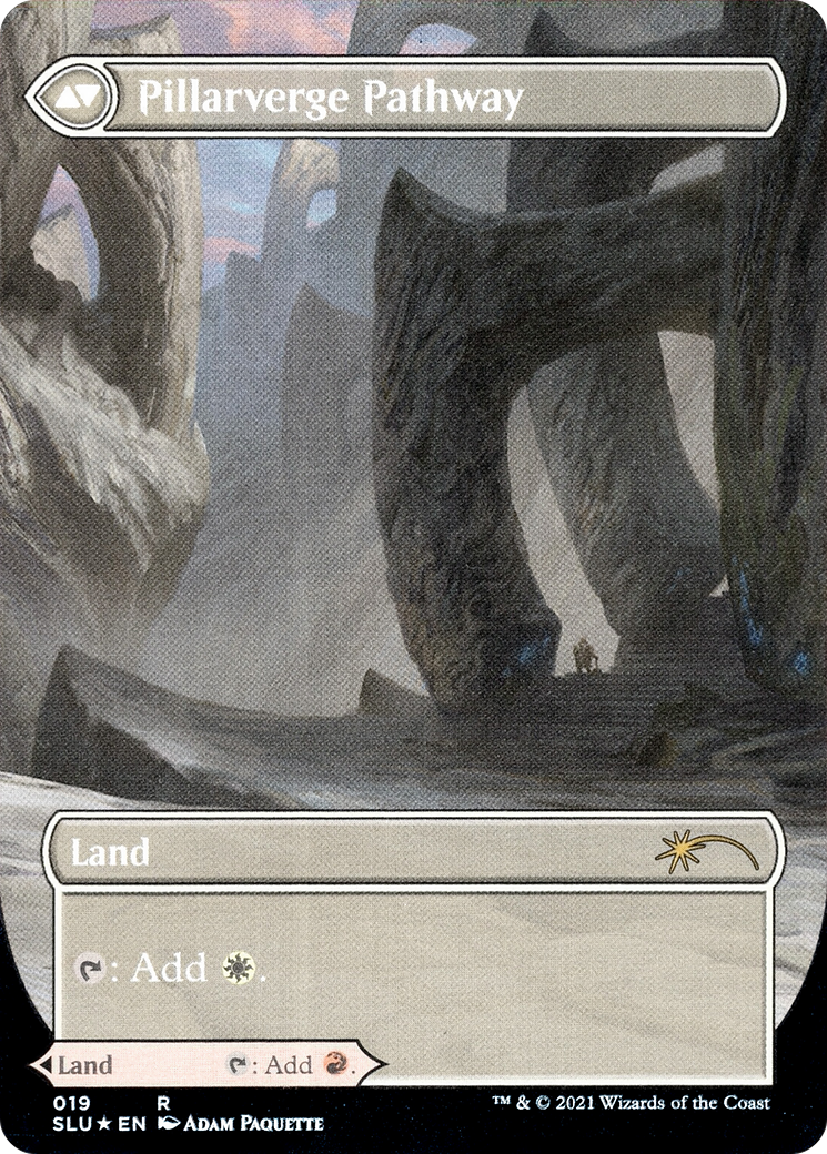 Needleverge Pathway (Borderless) (SLU-019)  Foil - Secret Lair: Ultimate Edition: (Showcase)