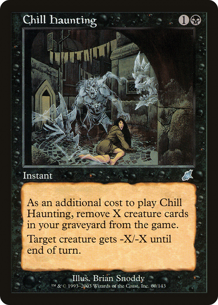 Chill Haunting (SCG-060)  - Scourge