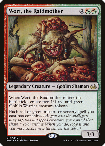 Wort, the Raidmother (MM3-214)  - Modern Masters 2017