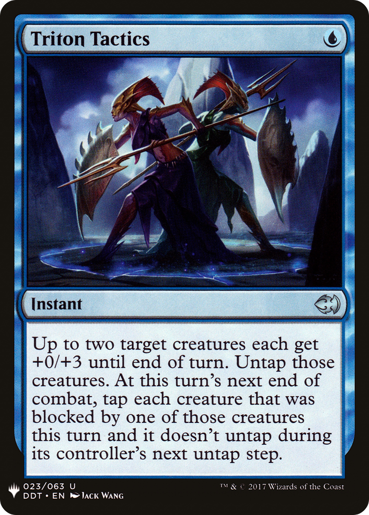 Triton Tactics (LIST-DDT-23)  - The List