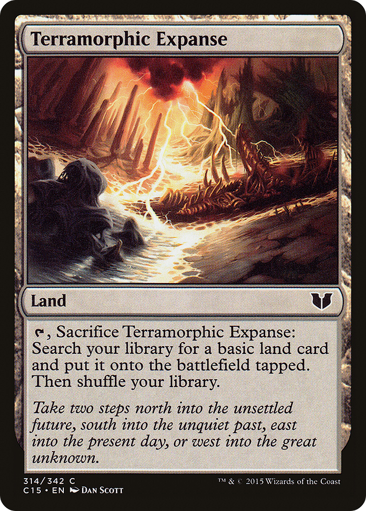 Terramorphic Expanse (C15-314)  - Commander 2015