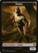 Zombie (TSCD-013)  Foil - Starter Commander Deck Tokens