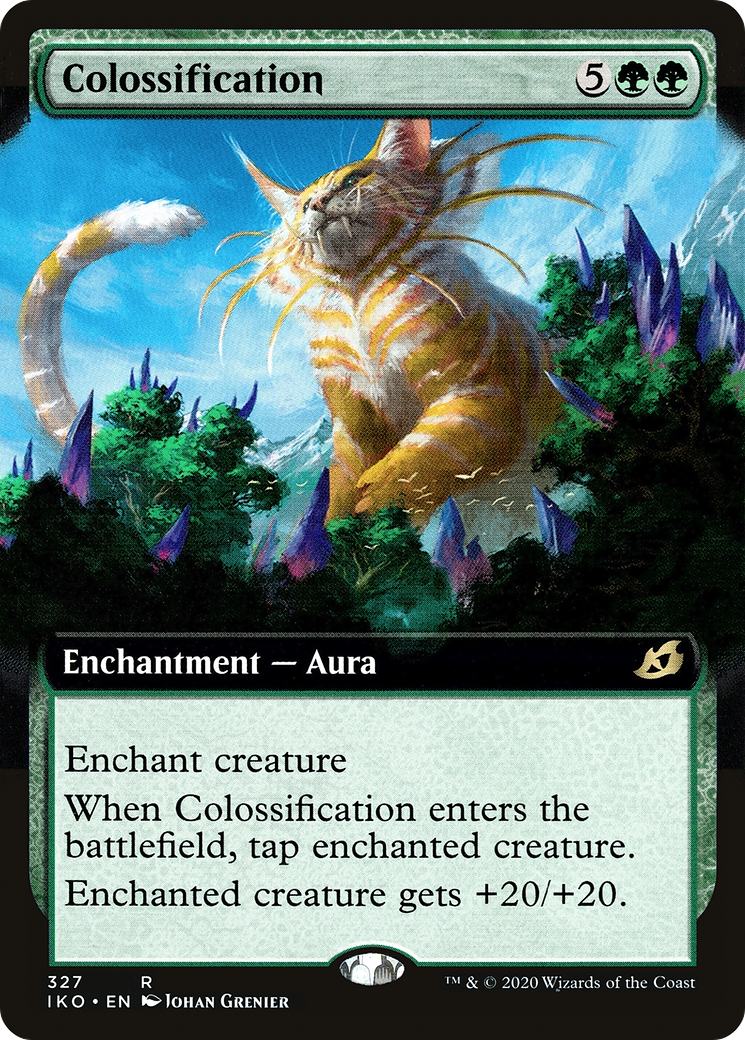 Colossification (Extended Art) (IKO-327)  - Ikoria: Lair of Behemoths: (Extended Art)