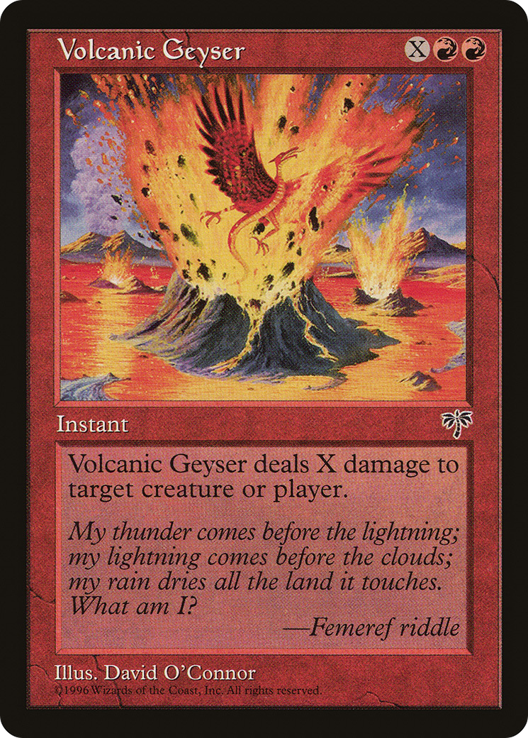 Volcanic Geyser (MIR-)  - Mirage