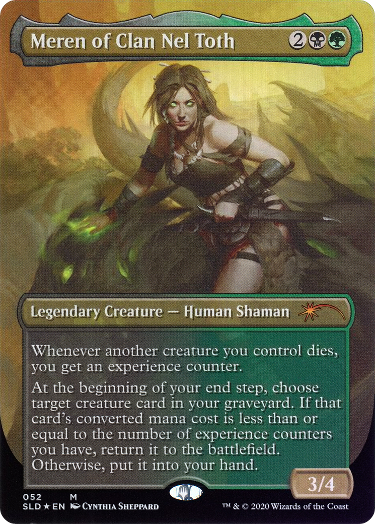 Meren of Clan Nel Toth (SLD-052)  Foil - Secret Lair Drop (Borderless)
