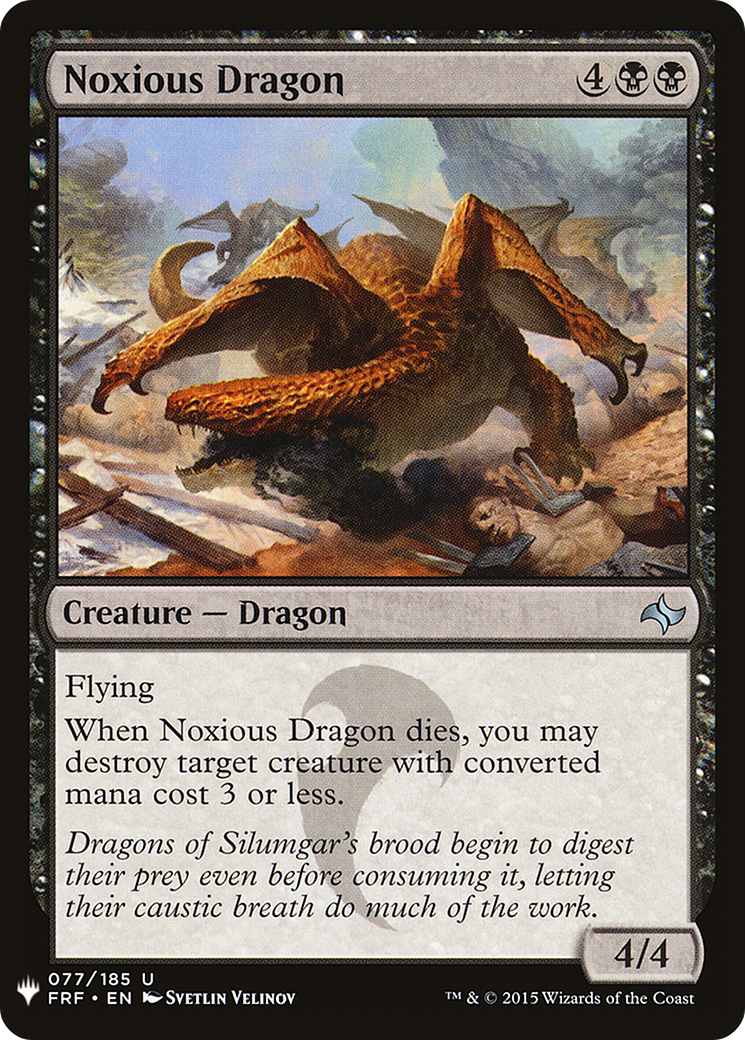 Noxious Dragon (LIST-077)  - The List