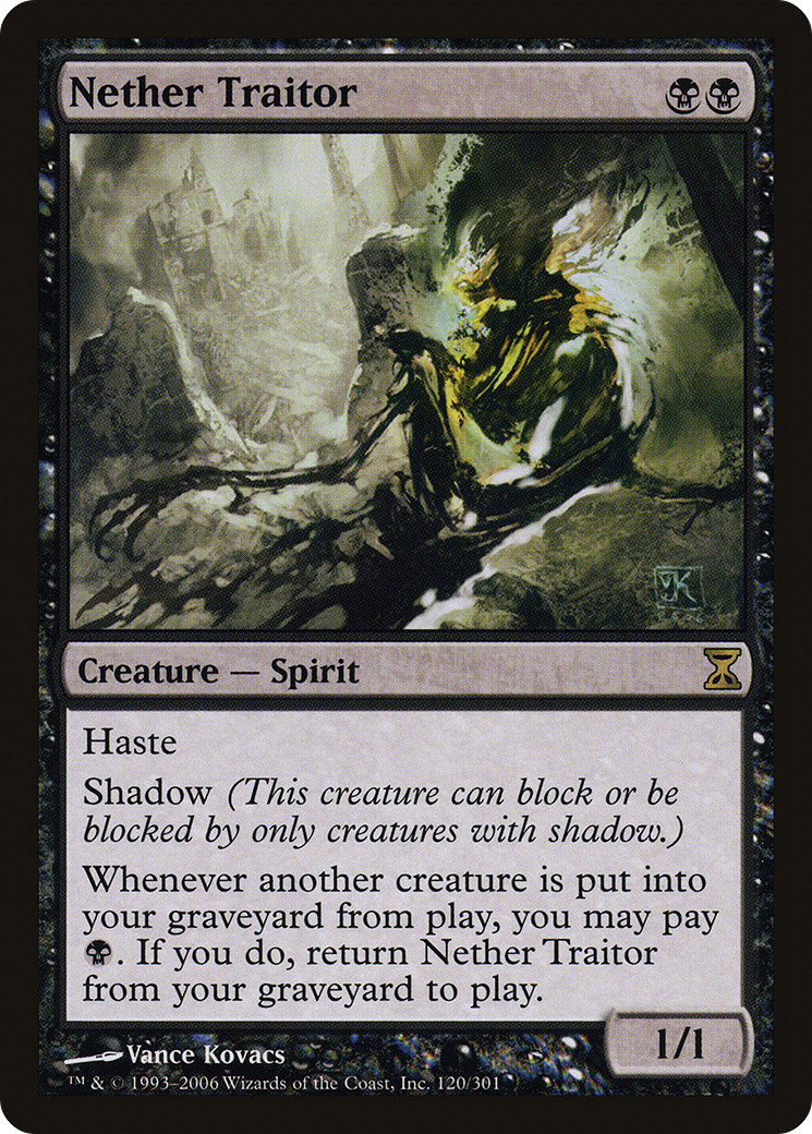 Nether Traitor (TSP-120)  Foil - Time Spiral