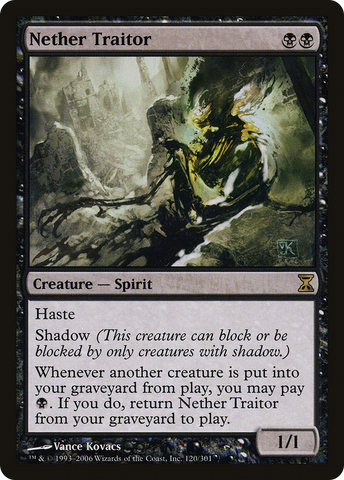 Nether Traitor (TSP-120)  Foil - Time Spiral